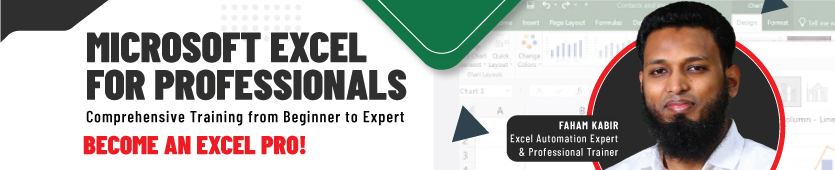 Microsoft Excel for Professionals - Comprehensive Training from Beginner to Expert