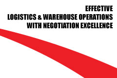 Effective Logistics & Warehouse Operations with Negotiation Excellence